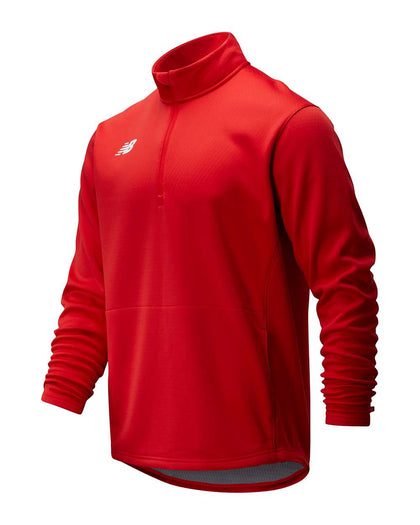 NEW BALANCE - 1/2 ZIP PULLOVER TMMT725