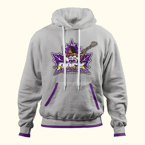 Bardown - IHN Grey Cuff Coloured Hoodie