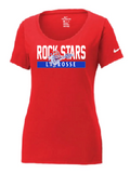 ROCK STARS - NIKE COTTON/POLY T (WOMEN)