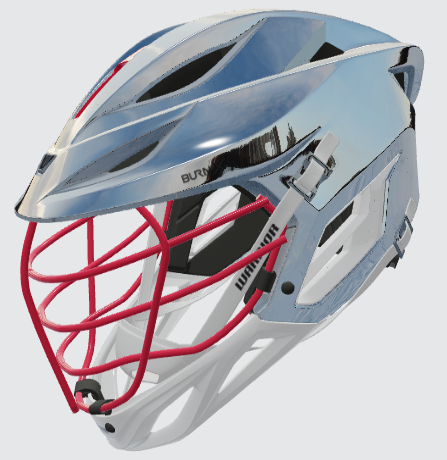 WARRIOR BURN X - CUSTOM HELMET