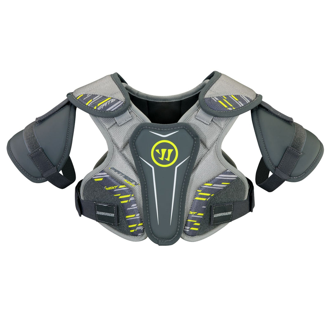 WARRIOR RABIL NEXT LACROSSE SHOULDER PADS and matching elbow pads and CPV-R cheapest helm