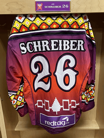 Tom Schreiber #26 Jersey 2021-2022 Season