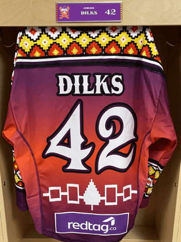 Jamison Dilks #42 Jersey 2021-2022 Season 2021-2022