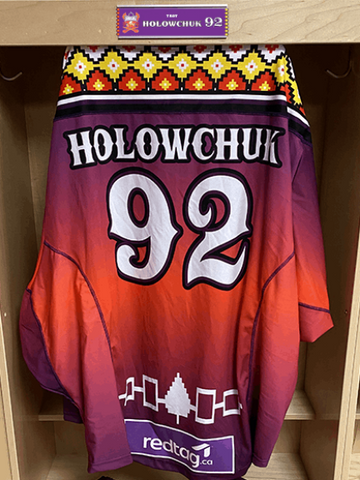 Troy Holowchuk #92 Goalie Jersey 2021-2022 Season