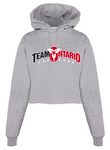 TEAM ONTARIO CHAMPION CROPPED HOODY (Youth-Logo)