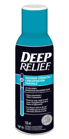 DeepRelief® Maximum Strength Ice Cold Spray 150ml