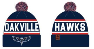 OAKVILLE HAWKS - CUSTOM BAR DOWN TOQUE – Toronto Rock Athletics Inc.